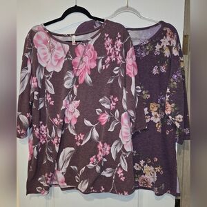 Womens Floral Dear Scarlett Tops Bundle Size-XL